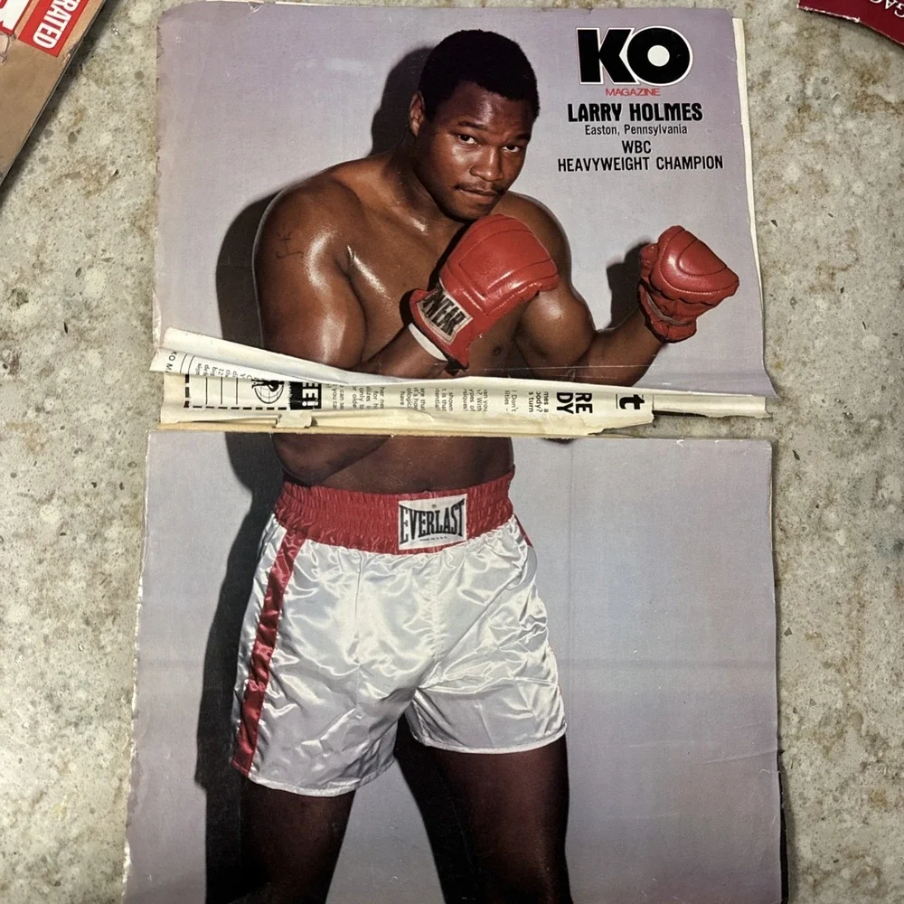 Boxing‎ Today February 1981 Larry Holmes Magazine